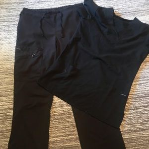 Black Jockey Scrub Pants and Top